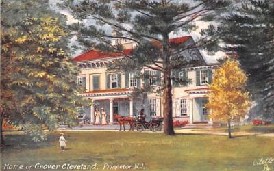 Home of Grover Cleveland Princeton, New Jersey Postcard