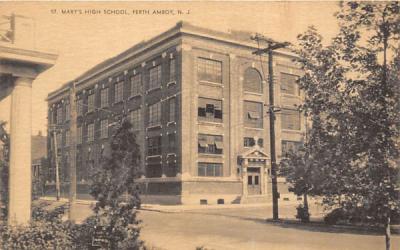 St. Mary's High School Perth Amboy, New Jersey Postcard