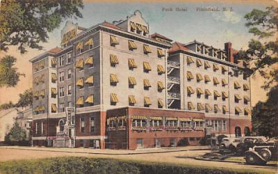 Park Hotel Plainfield, New Jersey Postcard