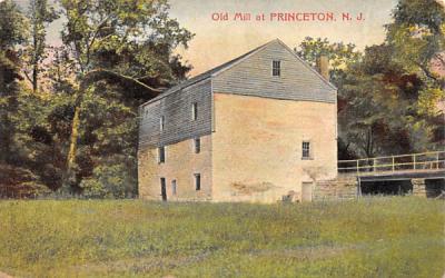 Old Mill at Princeton New Jersey Postcard