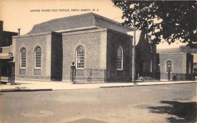 United States Post Office Perth Amboy, New Jersey Postcard