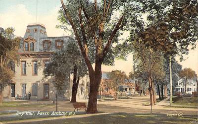 City Hall Perth Amboy, New Jersey Postcard