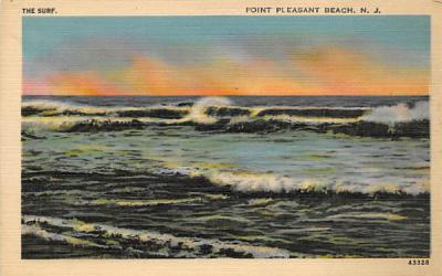 The Surf Point Pleasant, New Jersey Postcard