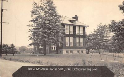 Grammer School Pluckemin, New Jersey Postcard