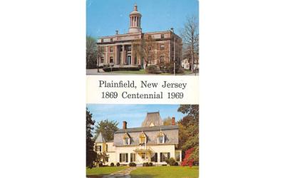 Plainfield's City Hall New Jersey Postcard