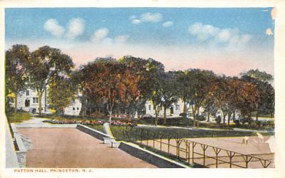 Patton Hall Princeton, New Jersey Postcard