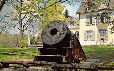 Civil War Mortar, Ringwood Manor State Park Passaic County, New Jersey Postcard