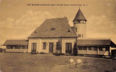 The Walker-Gordon Gate House Plainsboro, New Jersey Postcard