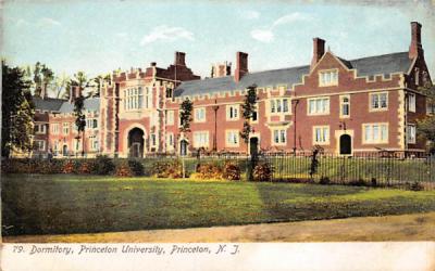 Dormitory, Princeton University New Jersey Postcard