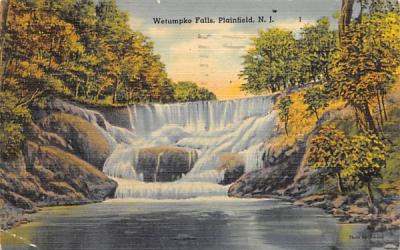 Wetumpko Falls Plainsfield, New Jersey Postcard