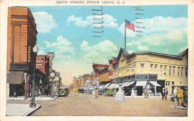 Smith Street Perth Amboy, New Jersey Postcard