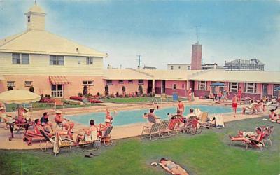 The Beautiful New Bay Head Manor Motel Point Pleasant Beach, New Jersey Postcard