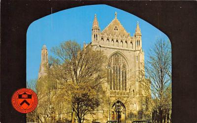 The University Chapel   Princeton, New Jersey Postcard