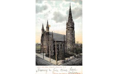 St. Johns Church Paterson, New Jersey Postcard