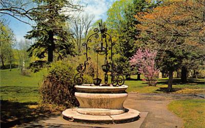 Ornamental Well at Ringwood Passaic County, New Jersey Postcard