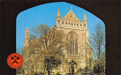 The University Chapel Princeton, New Jersey Postcard
