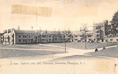 Stafford Little Hall, Princeton University New Jersey Postcard