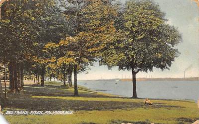 Delaware River Palmyra, New Jersey Postcard