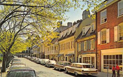 Palmer Square West Princeton, New Jersey Postcard