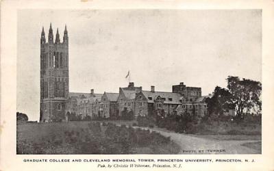 Graduate College, Princeton University New Jersey Postcard