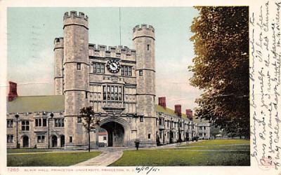 Blair Hall, Princenton University Princeton, New Jersey Postcard