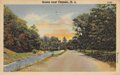 Scene near Passaic, N. J., USA New Jersey Postcard