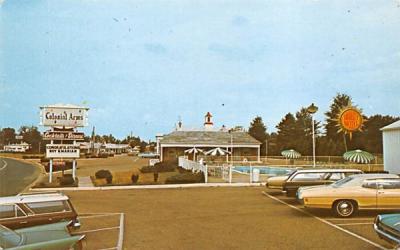 Colonial Arms Motel  Penns Grove, New Jersey Postcard