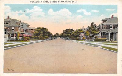 Atlantic Ave. Point Pleasant, New Jersey Postcard