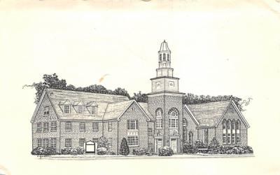 Pitman United Methodist Church New Jersey Postcard