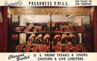 Granatell's Preakness Grill New Jersey Postcard