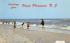 Enjoying sun and beach at the Jersey Shore Point Pleasant, New Jersey Postcard