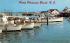 Fishing Fleet, Coast Guard Station Point Pleasant Beach, New Jersey Postcard