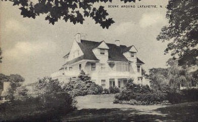 Lafayette, New Jersey Postcard