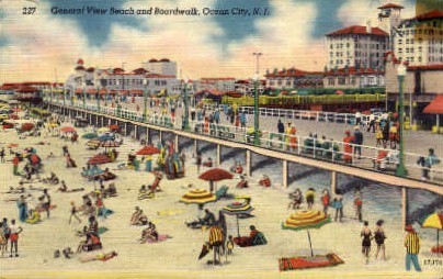 Ocean City, New Jersey Postcard
