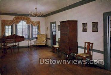 Upper Main Hall, Ford Mansion - Morristown, New Jersey NJ Postcard