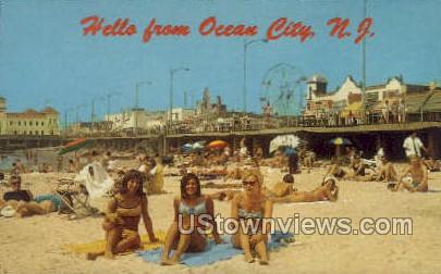 Ocean City, New Jersey, NJ, Postcard