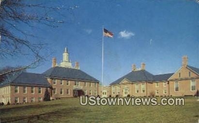 Municipal Building & Memorial Library - Westfield, New Jersey NJ Postcard