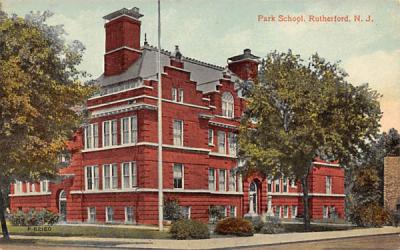 Park School Rutherford, New Jersey Postcard