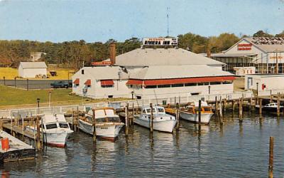 Peterson's Riviera Inn & Marina Riviera Beach, New Jersey Postcard