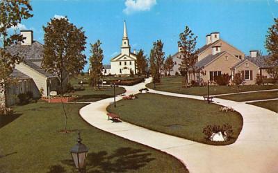 Community Meeting Hall Rossmoor, New Jersey Postcard