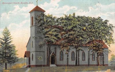 Episcopal Church Roselle, New Jersey Postcard