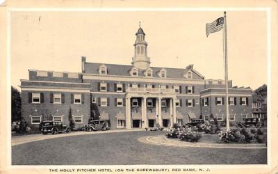 The Molly Pitcher Hotel Red Bank, New Jersey Postcard