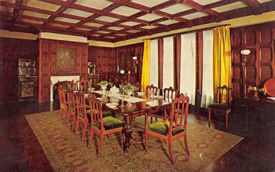 Ringwood Manor Dining Room Ringwood Manor State Park, New Jersey Postcard