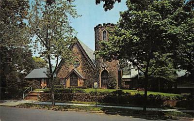 Grace Episcopal Chruch Rutherford, New Jersey Postcard