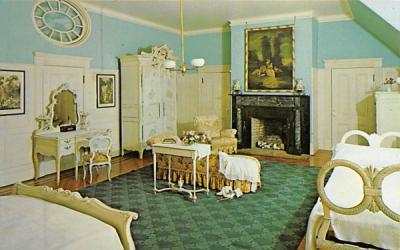Mrs. Hewitt's Bedroom at Ringwood Manor New Jersey Postcard