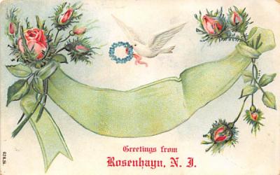 Greetings from Rosenhayn, N. J., USA Rosehayn, New Jersey Postcard