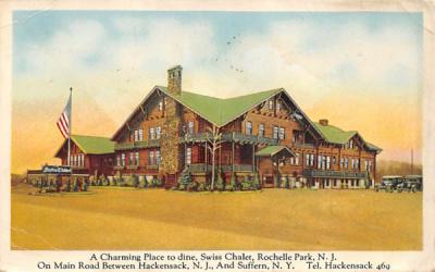 Swiss Chalet Rochelle Park, New Jersey Postcard