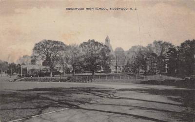 Ridgewood High School New Jersey Postcard