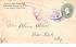 Envelope with letter inside Red Bank, New Jersey Postcard