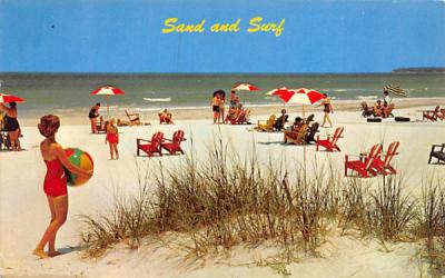 Sand and Surf Stone Harbor, New Jersey Postcard